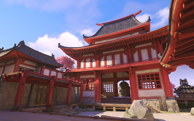Overwatch map Hanamura